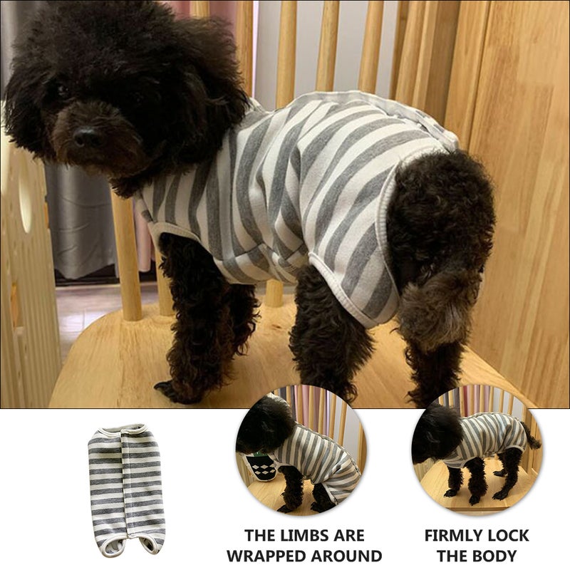 Cotton Dog Anti-licking Four-legged Dog Recovery Clothes Pet Suit - Image 5