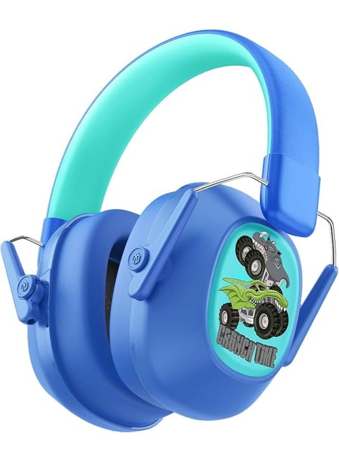 iClever Kids Safety Noise Reduction Ear Muffs, SNR 29dB, Noise Cancelling Ear Hearing Protection for Autism Sensory, Concentration Aid - Image 1