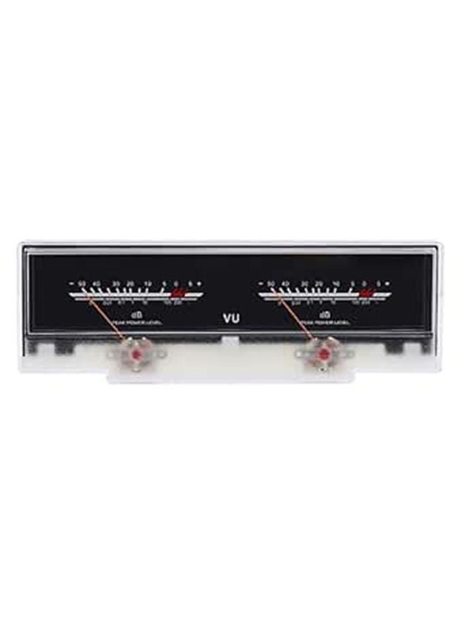 Dual Header Amplifier Audio VU Meter ABS Level For DIY Home Car Audio - Image 1