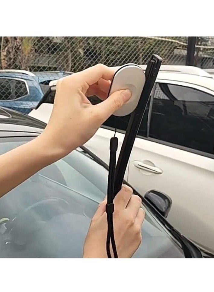 SOLARAE Car Wiper Repair Tool Portable Metal Wiper Repair Tool Universal Refurbishment Wiper Cleaning Tool Rubber Strip Boneless Wiper Blade Restorer - Image 5