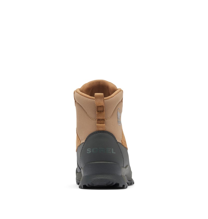SOREL Men's Buxton Lite Lace Plus Waterproof Boot - Elk, Black - 11.5 - Image 4