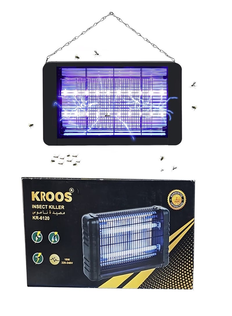 KROOS Electric Mosquito Killer with LED Light for Indoor Outdoor Flying Insect Killer, Insect Pest Repeller Trap KR-6120 - Image 1