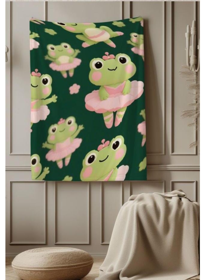 عام بطانية رقيقة من الفانيلا الكرتونية للأطفال والرضع (دافئة ومريحة، ومناسبة للنوم والألعاب) 70 سم * 100 سم - Image 4