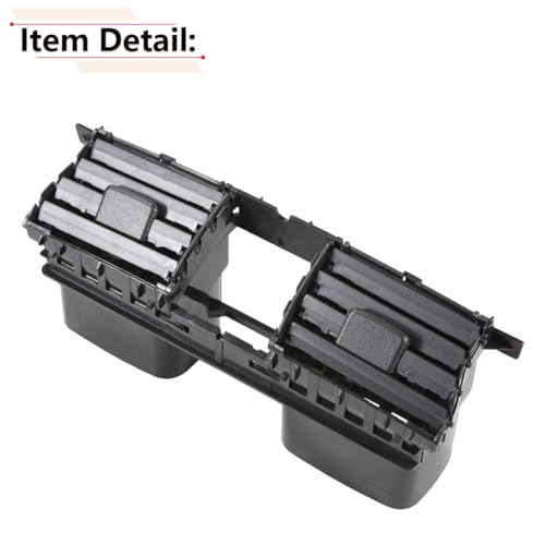 RLB-HILON Air Vent Compatible with Toyota Yaris Soluna Vios 2007 2008 2009 2010 2011 2012 Year, for Dashboard Air Vent Ventilator Grille Center, Black Color - Image 4