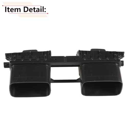 RLB-HILON Air Vent Compatible with Toyota Yaris Soluna Vios 2007 2008 2009 2010 2011 2012 Year, for Dashboard Air Vent Ventilator Grille Center, Black Color - Image 5