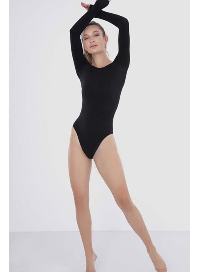 Carina Bodysuit with two snaps and long sleeves - Image 4