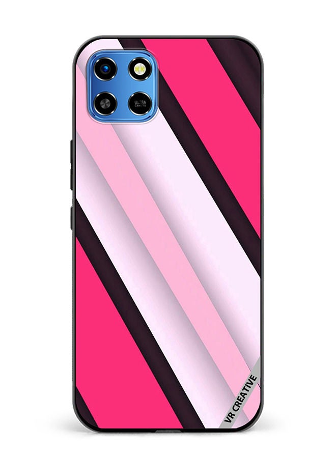 VR CREATIVE Protective Case Cover For Infinix Smart 6 HD Layers Design Multicolour - Image 1