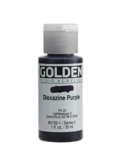 Golden Golden Artist Fluid Acrylic Dioxazine Purple 1 oz (30 ml) 