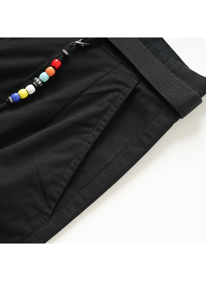 Fomoce men's Casual Pants Versatile Trousers New Trendy Cargo Pants Straight Fit - Image 5