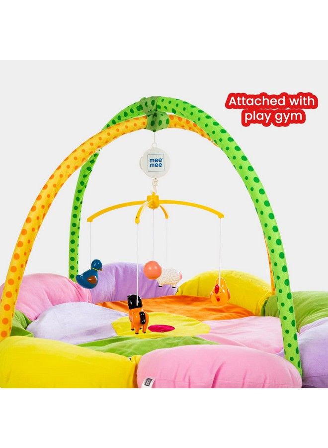 mee mee موبايل سرير الحيوانات الموسيقي (5 ألعاب بموضوع السفاري) - Image 4