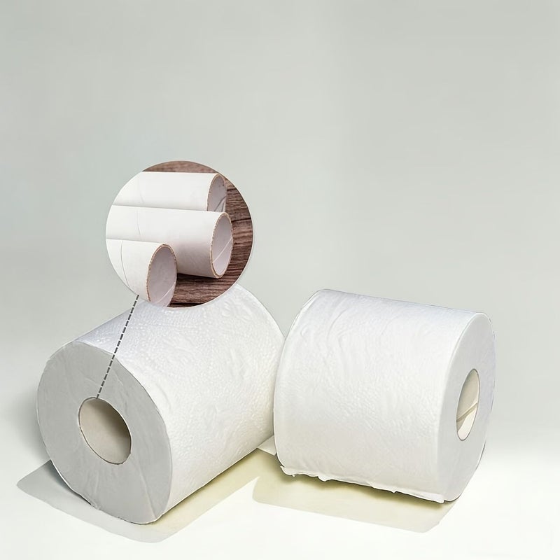 9 Roll Pack Of Double Layer Quilted Premium Wood Pulp Toilet Paper Generous Length Per Roll Luxuriously Soft Strong And Highly Absorbent - Image 4