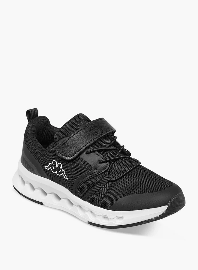 Kappa Boys' Logo Detail Sports Shoes with Hook and Loop Closure