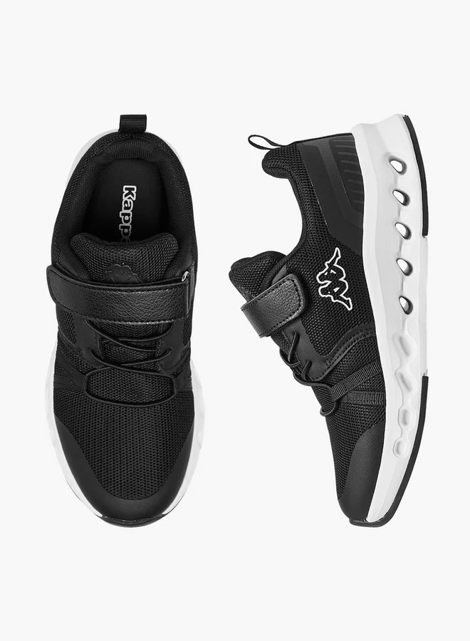 Kappa Boys' Logo Detail Sports Shoes with Hook and Loop Closure