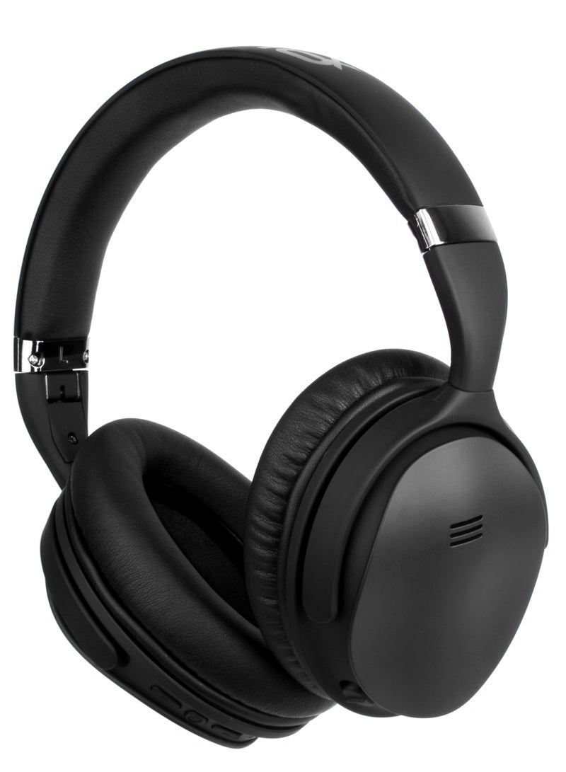 فولكانو سماعات الرأس Volkano x Silence Series Bluetooth مع خاصية إلغاء الضوضاء النشطة - Bk - Image 1