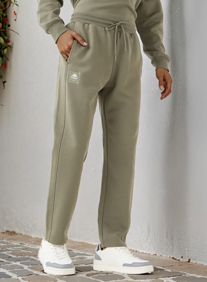 Kappa Kappa Logo Print Joggers with Pockets