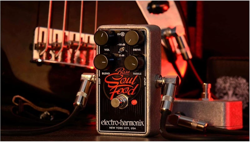 electro-harmonix Bass Soul Food Overdrive Pedal - Image 3