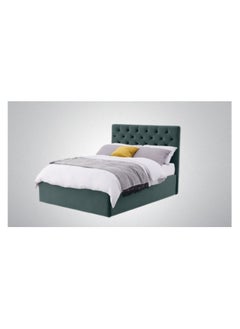 Button Tufted Bed Green 120Cm - pzsku/ZA392CBB45CE4173632B0Z/45/_/1714399483/cffda68f-1ce0-491d-af8e-f916a1e95b72