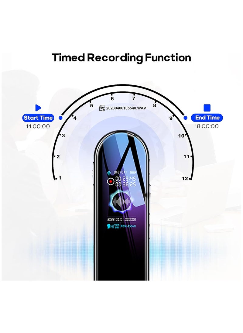 DMG TECH - 32GB Digital Voice Recorder with Playback,MP3 Player - Image 1