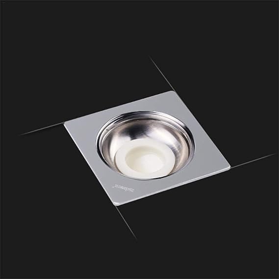 INKAJ INKAJDrain Backflow Preventer Plastic Odor Proof Drainage Trap Sewer Pipe Sealer for Home Bathroom Insert Drain Plug Washing Machine/Drain Cap/Drain Cover/Drain Hoses/Insect Repellent (3)  - Image 5