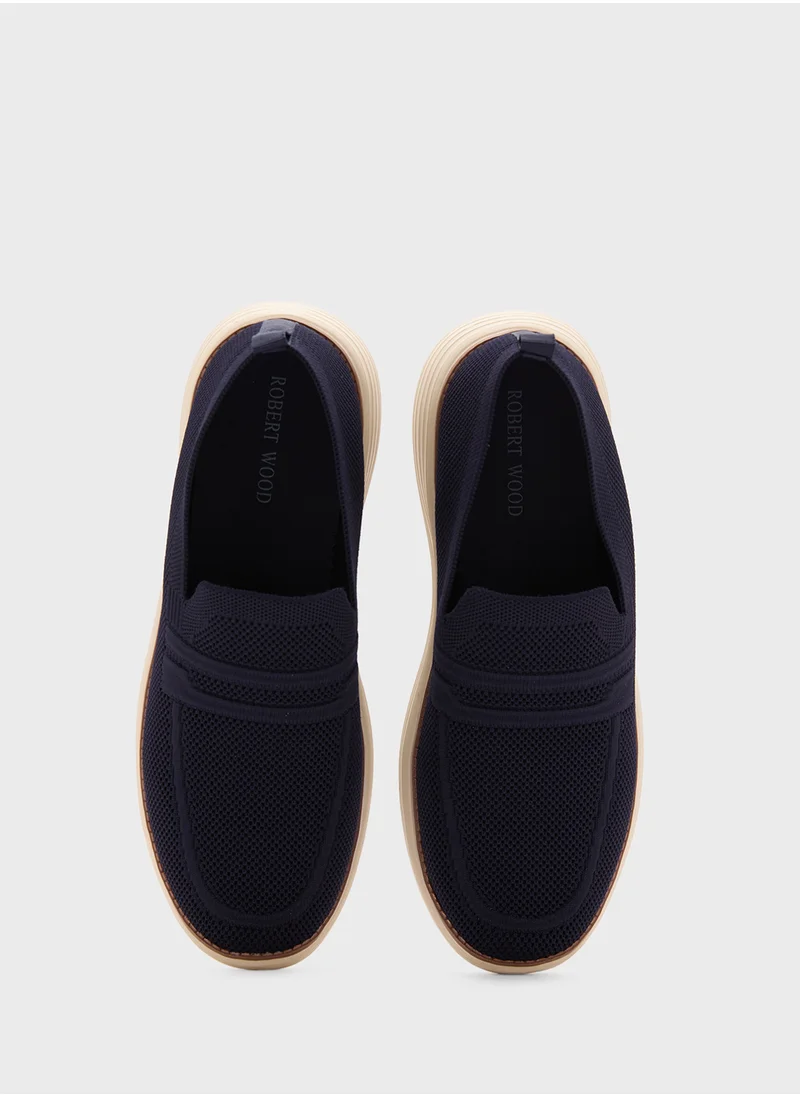 Robert Wood Light Weight Smart Casual Slip Ons