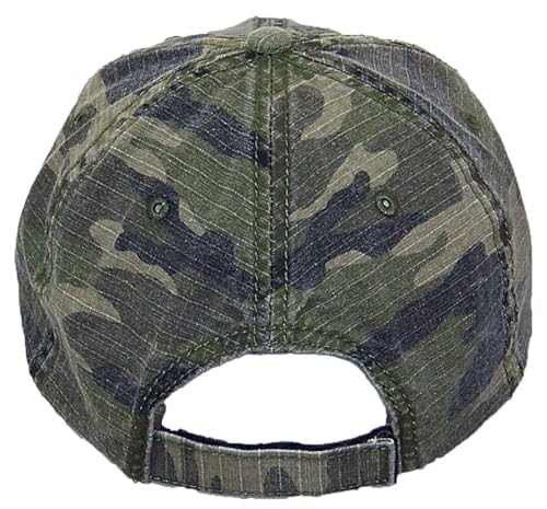 Mega Cap MG Unisex Unstructured Ripstop Camouflage, Camo, Size One Size - Image 3