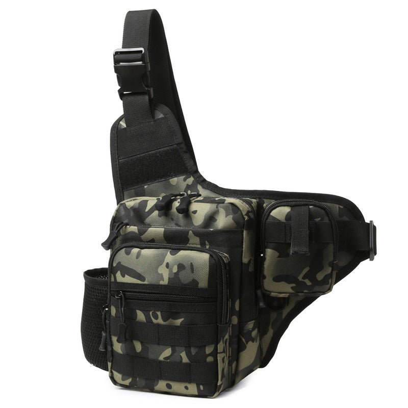 Casual Travel Storage Bag Lightweight Practical Shoulder Bag Men'S Outdoor Riding Water-Repellent Water Pot Bag Outdoor Crossbody Bag