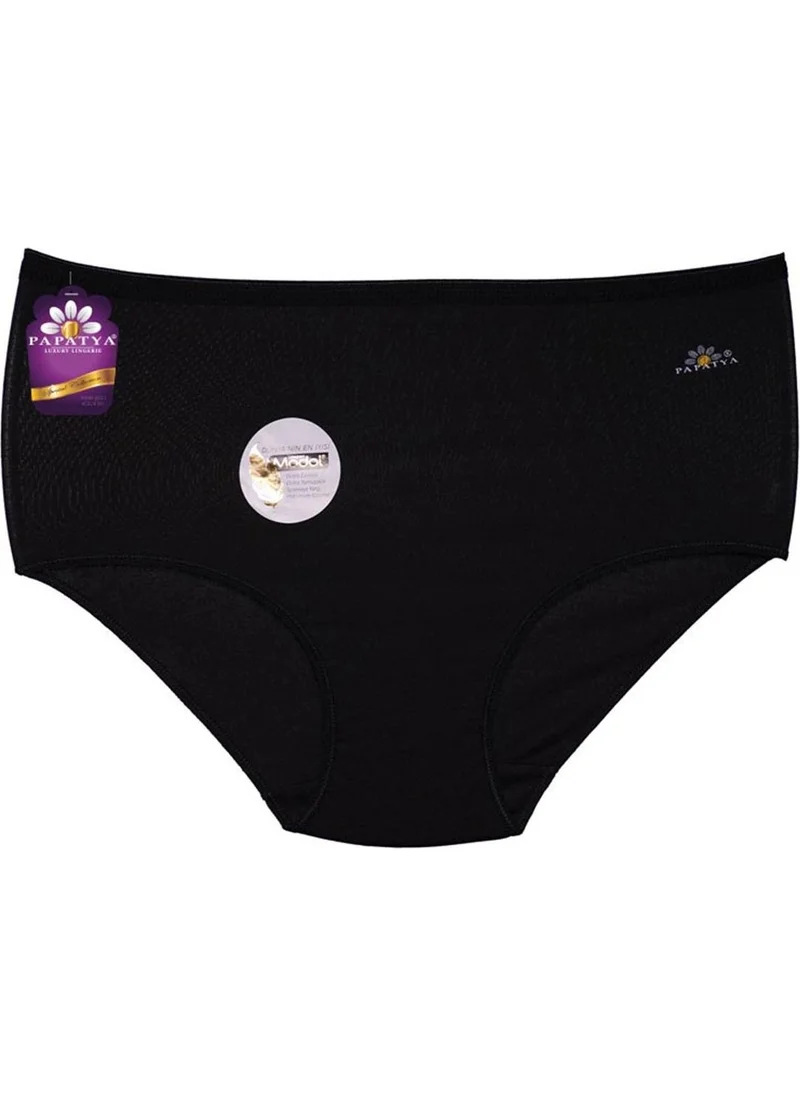 Papatya Daisy Panties Modal Black | 1851