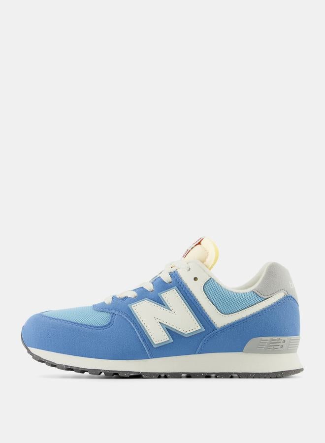 574 Colorblock Lace Up Sneakers