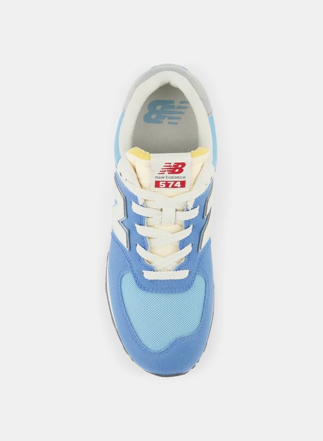 574 Colorblock Lace Up Sneakers