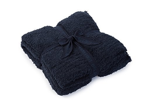 Barefoot Dreams Women's CozyChic Throw, Indigo, Blue, One Size - Image 4