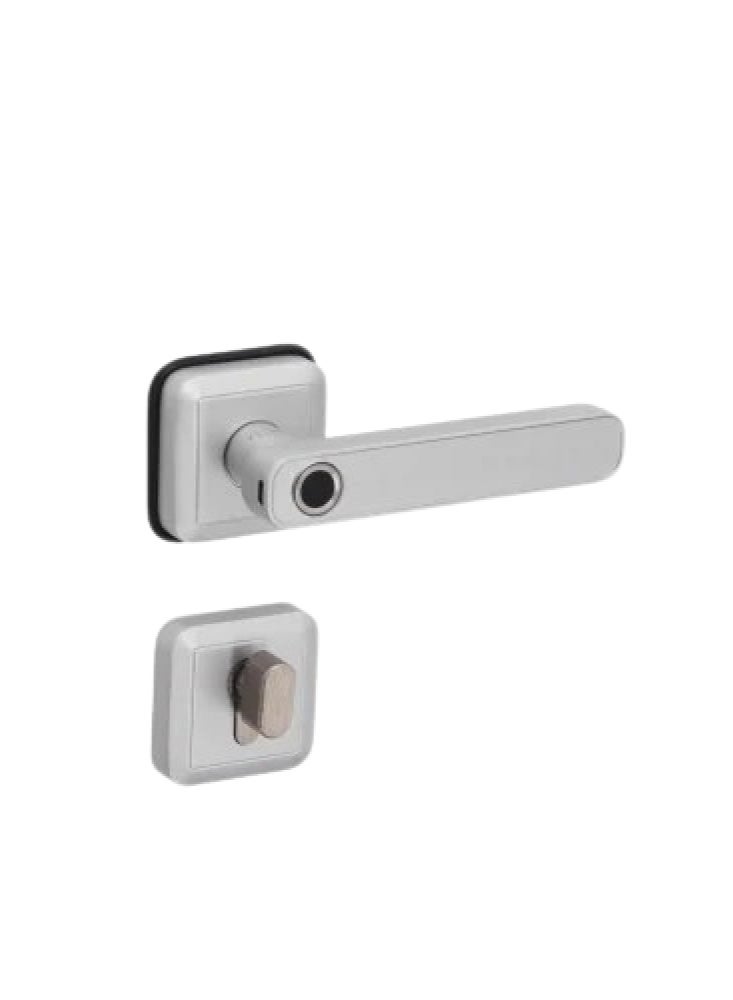 Lozan LOZAN Slim Smart Door Lock with Minimalist Handle | Unlock via Fingerprint, PIN, App & Key | Remote WiFi Control | Stylish Design for Wooden & Metal Doors | Premium Modern Smart Lock | with 2-Year Platinum Warranty 