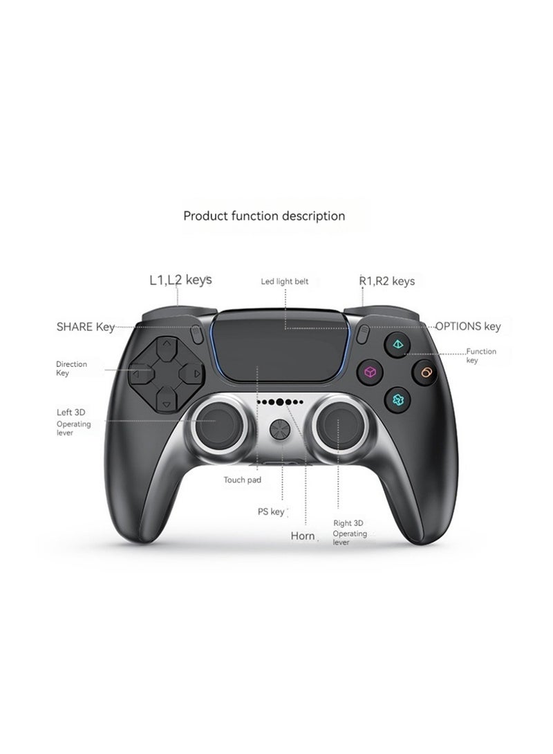 وحدة تحكم الألعاب اللاسلكية بلوتوث مع لوحة اللمس - Image 3