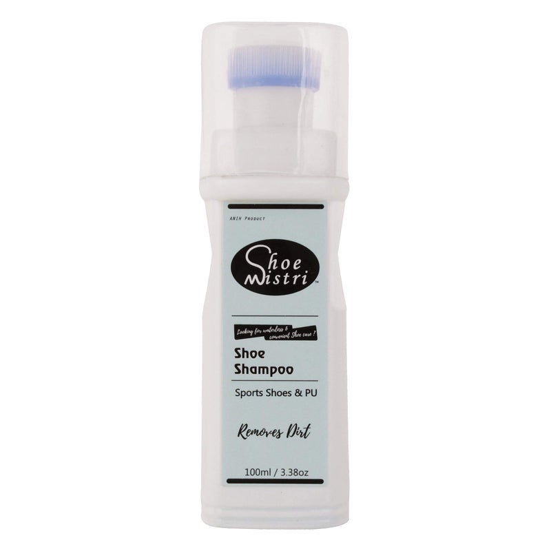 Shoe Mistri Shoe Shampoo, Shoes Cleaning, Shining & Washing Solution, Stain & Dirt Remover, Shoe Cleaner for Sports Shoe, Canvas & Sneaker (PU, Synthetic Leathers & White Shoe Soles) - Image 4