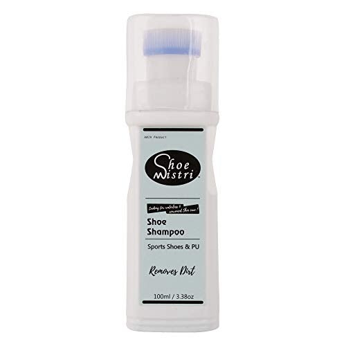 Shoe Mistri Shoe Shampoo, Shoes Cleaning, Shining & Washing Solution, Stain & Dirt Remover, Shoe Cleaner for Sports Shoe, Canvas & Sneaker (PU, Synthetic Leathers & White Shoe Soles) - Image 1
