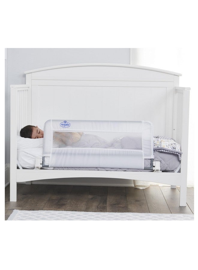Regalo Swing Down Crib Rail, with Reinforced Anchor Safety System - Image 1