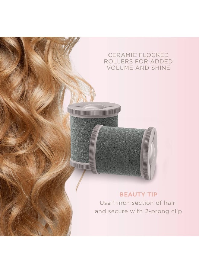 CONAIR Infinitipro Hot Roller Set With Ionic Generator, Eight 2-Inch Jumbo Rollers Plus Eight 2-Prong Clips  - Image 4