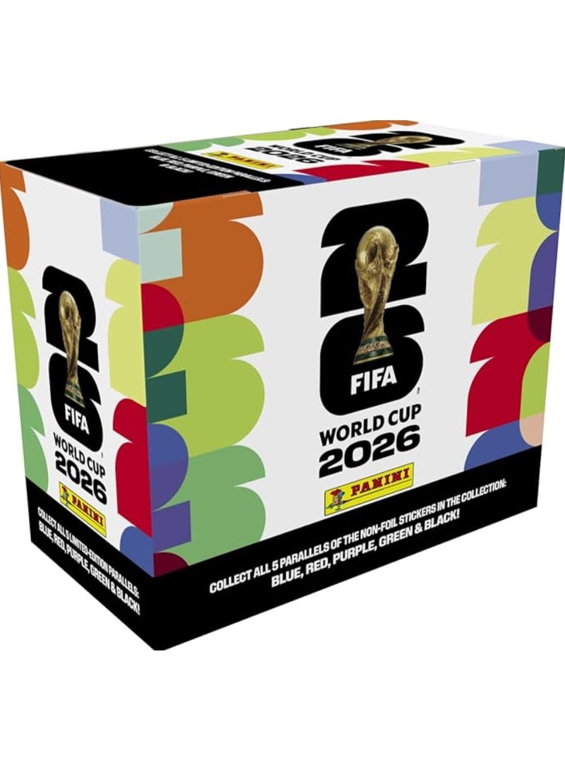 Panini The Panini FIFA World Cup 2026™ Official Sticker Collection Box | 25 Sealed Packets Authentic Trading Stickers - Image 1