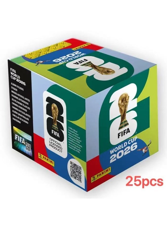 Panini The Panini FIFA World Cup 2026™ Official Sticker Collection Box | 25 Sealed Packets Authentic Trading Stickers - Image 1