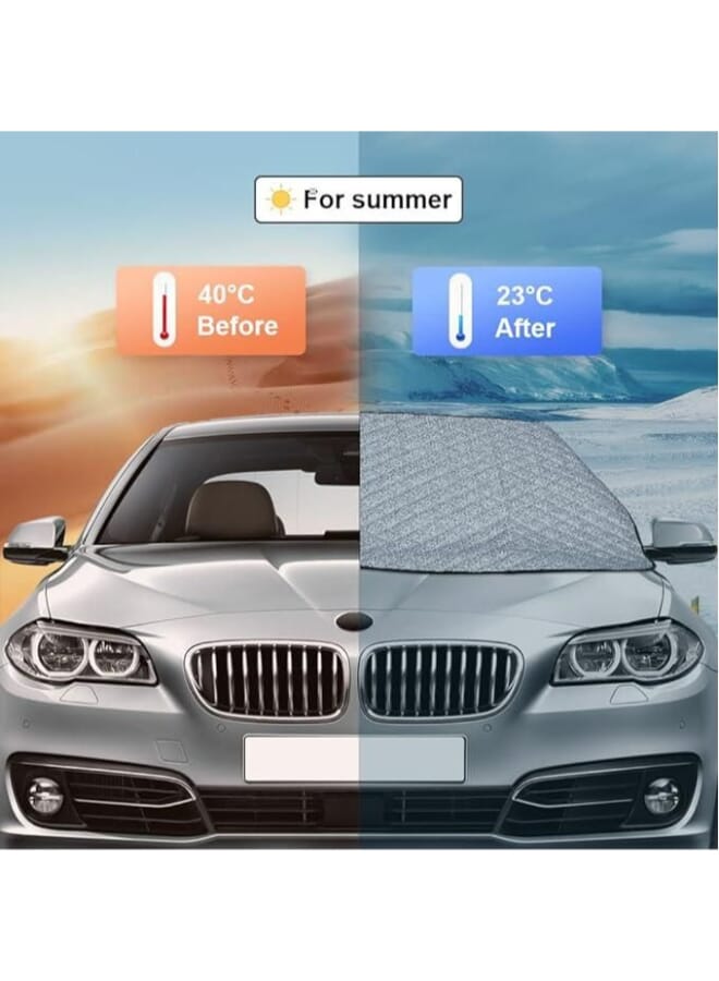Generic Car Sun Visor Cover - Protects Windshield from UV Rays  - Image 2