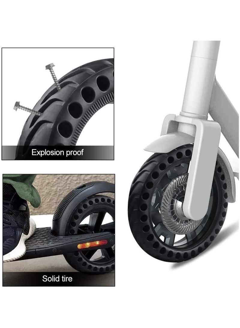 2Pcs Solid Tire Tyre for Xiaomi mijia M365, Front/Rear Rubber Tire Wheel Replacement for Electric Scooter 8.5 Inch - Image 5