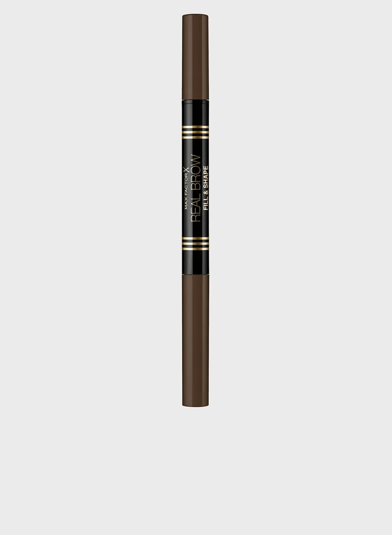 Max Factor Max Factor Eyebrow Pencil Real Brow Fill & Shape – 03 – Medium Brown, 0.16g + 0.5g