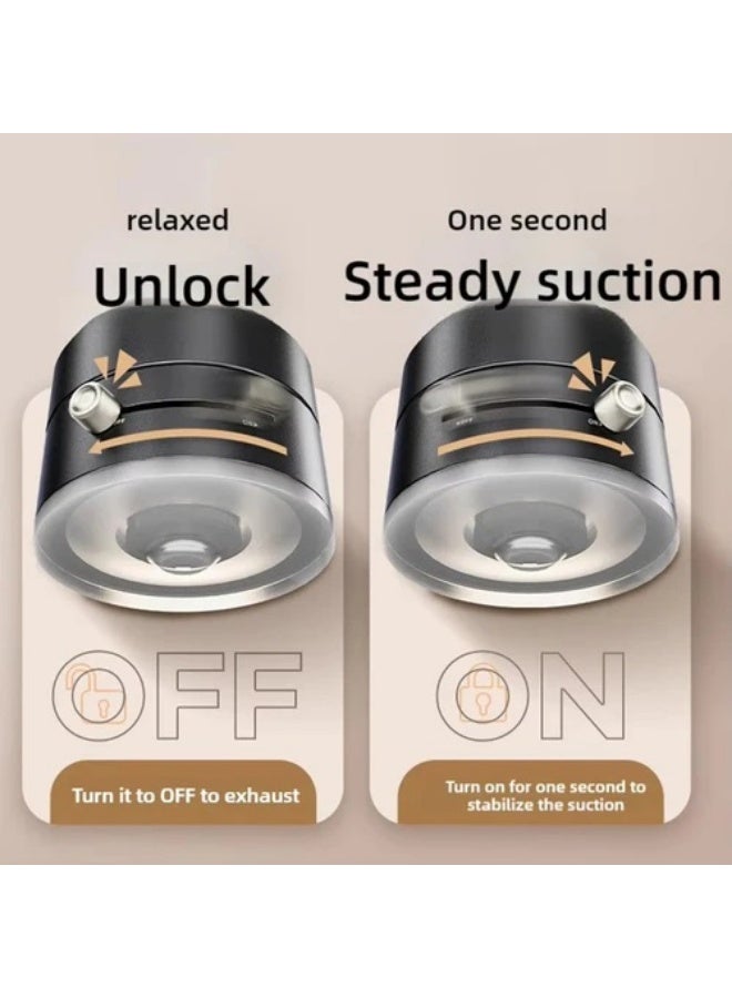 Vacuum A2 Suction Phone Holder Foldable Car Magnetic - Image 3