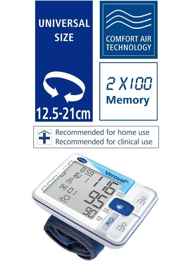 Veroval Wrist Blood Pressure Monitor - Image 3