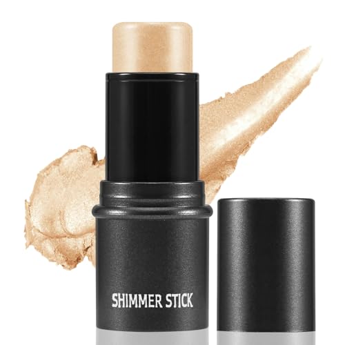 Boobeen Highlighter Makeup Stick Highlighter Bronzer Stick Glow Face Illuminator Highlight Contouring Sticks Waterproof Longlasting - Image 1