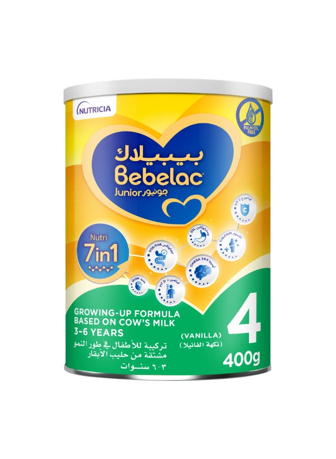 Bebelac Junior Nutri 7in1 Stage 4 Growing Up Formula From 3 to 6 Years - Image 1