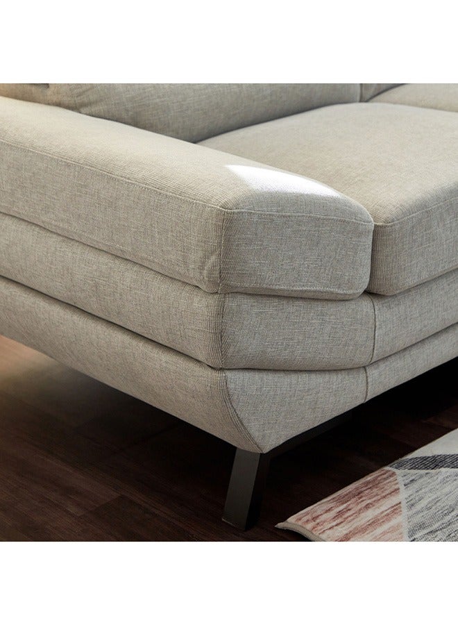 Home Box Salerno 3-Seater Fabric Sofa 88x85x224 cm - Image 5