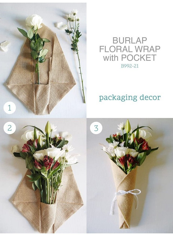 3A Featuretail Synthetic Jute Fabric roll for Bouquet Wrapping, Gift Wrapping, Bags, Basket Making and Jute Material Fabric for Crafts (18 Inch x 5 Yard, Color: Beige, pack of 1), Solid - Image 5