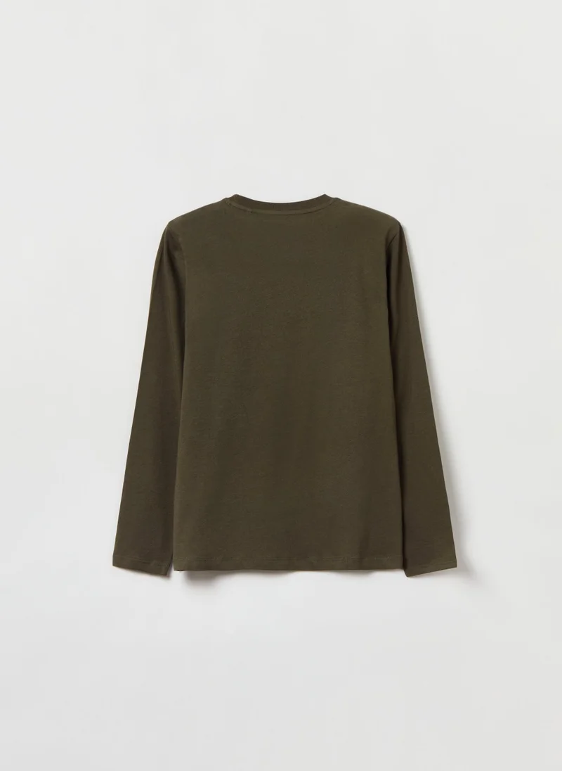 Ovs Long-Sleeved T-Shirt With Print
