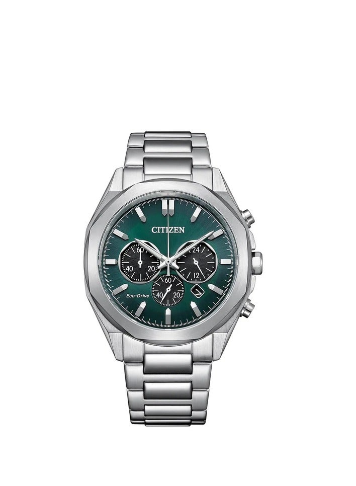 CITIZEN ساعة كواتز تناظرية للرجال من سيتيزن CA4590-81X بحزام من الفولاذ المقاوم للصدأ - Image 1