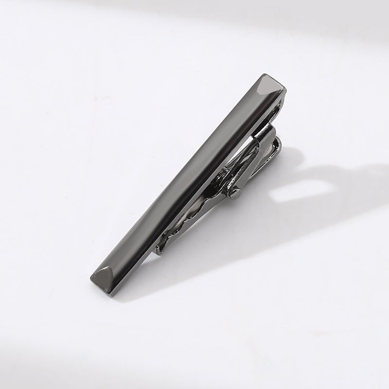Gold Men'S 4Cm Short Fashion Tie Clip Silver Mirror Narrow Tie Special Personality Temperament Tie Clip - Image 4